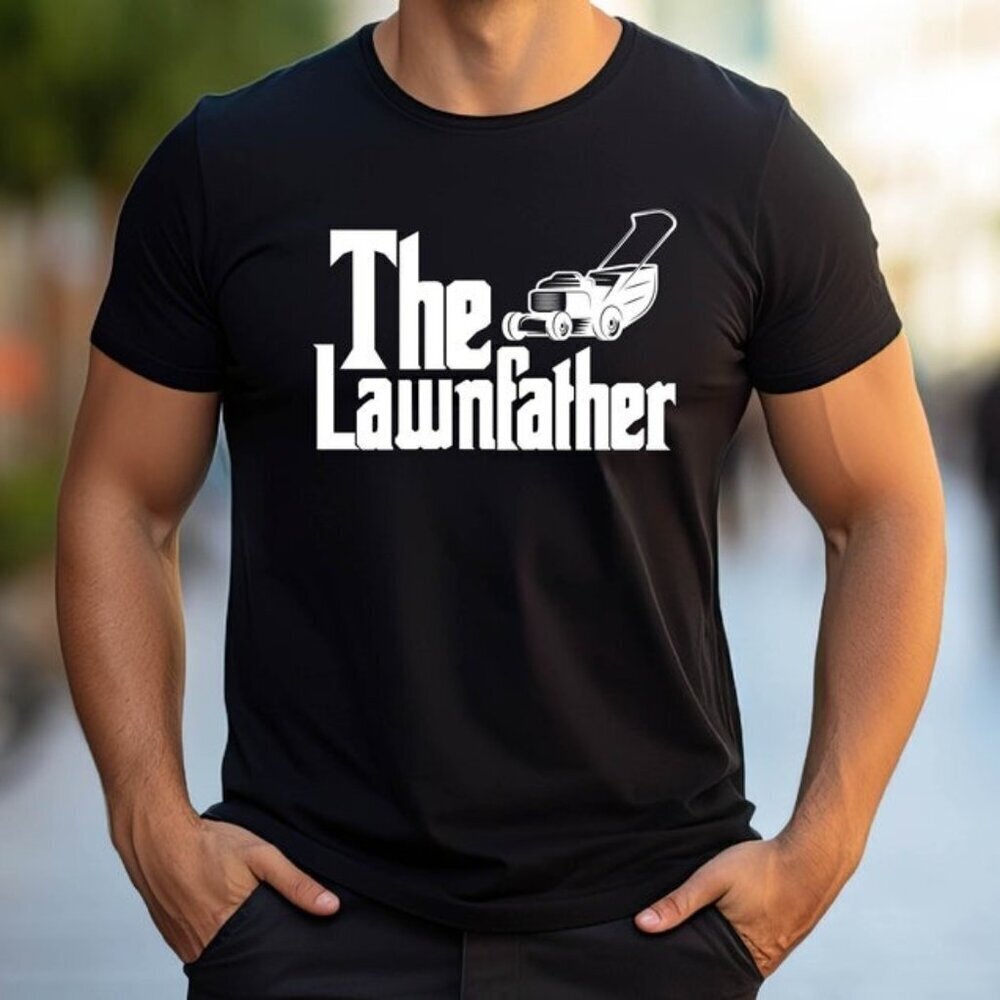 The Lawnfather Shirt Funny Gardening Dad Tshirt